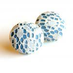 Light Blue and White Lace B..