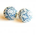 Light Blue and White Lace B..