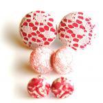 Pretty In Pink Fabric Butto..