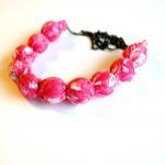 Pretty in Pink Fabric Beade..