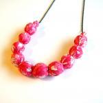 Pretty in Pink Fabric Beade..